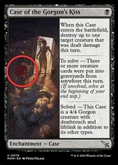 Case of the Gorgon's Kiss (VAR A: Red Object)